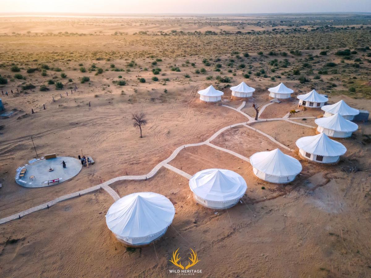 Wild Heritage Desert Camp Jaisalmer Exterior foto
