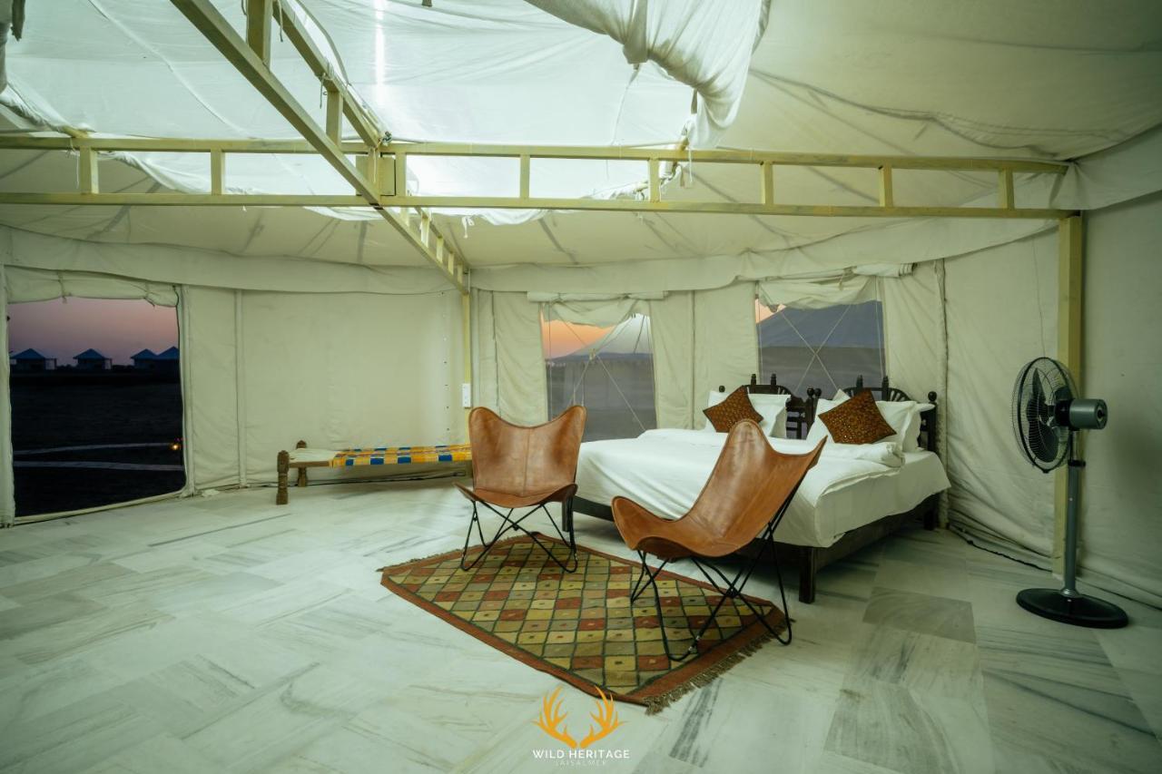 Wild Heritage Desert Camp Jaisalmer Exterior foto