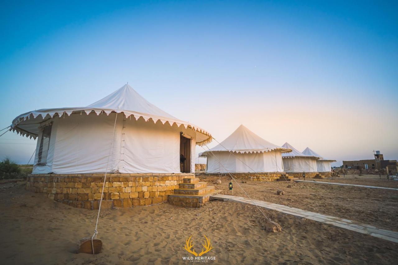 Wild Heritage Desert Camp Jaisalmer Exterior foto