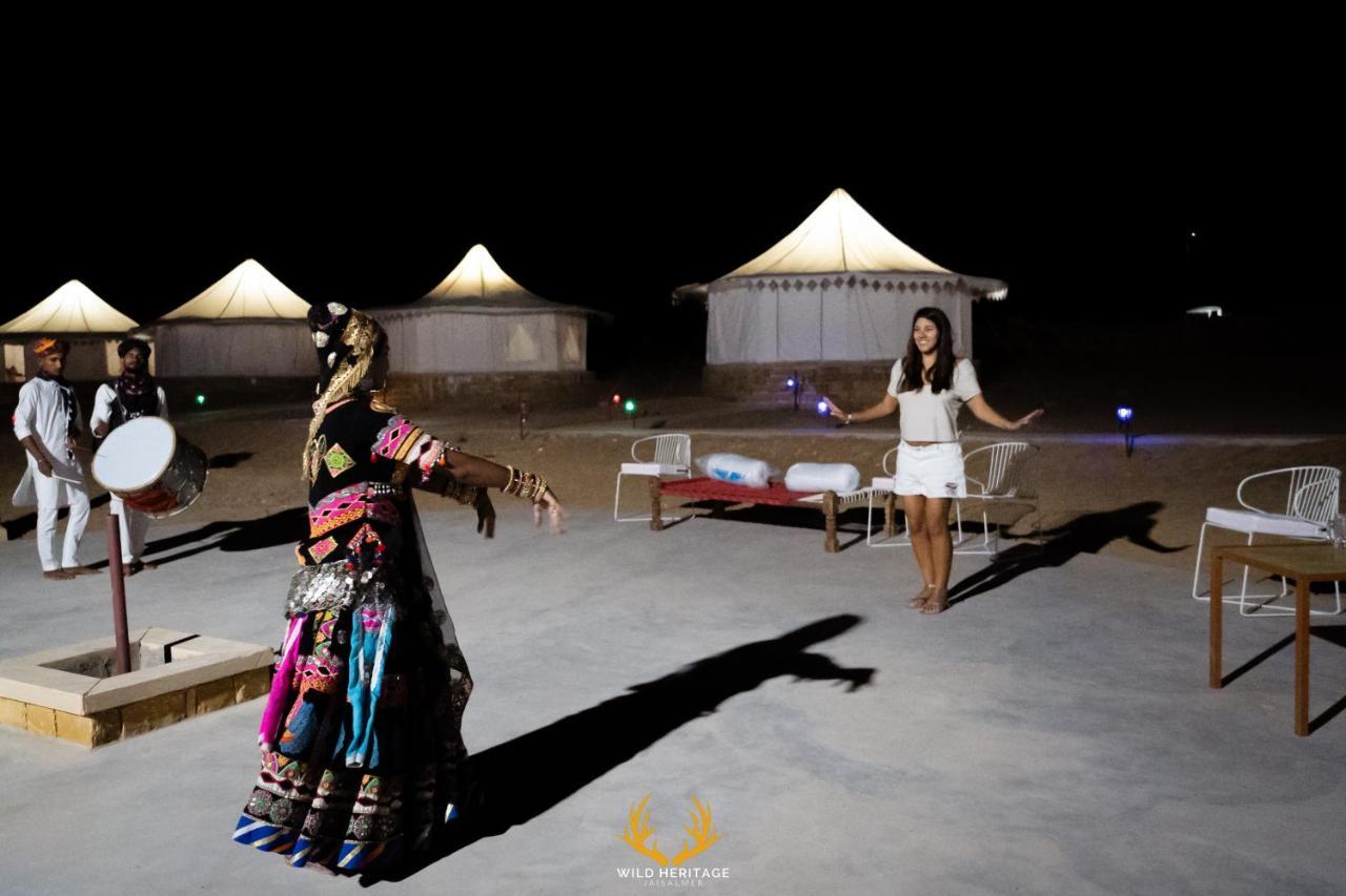 Wild Heritage Desert Camp Jaisalmer Exterior foto