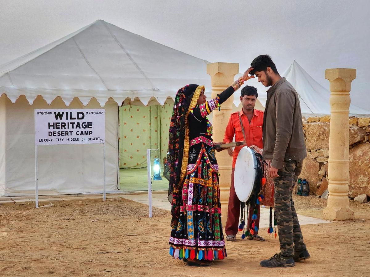 Wild Heritage Desert Camp Jaisalmer Exterior foto